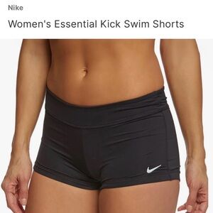 Nike Women's Essential Black Swim Shorts
